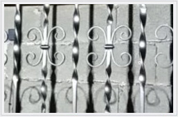 balustrades et escaliers en fer forgé